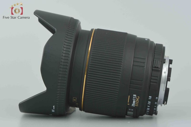 【中古】SIGMA シグマ AF 28mm f/1.8 EX DG ニコン用 SIGMA シグマ 【中古】SIGMA シグマ AF 28mm f/1.8 EX DG ニコン用 (用