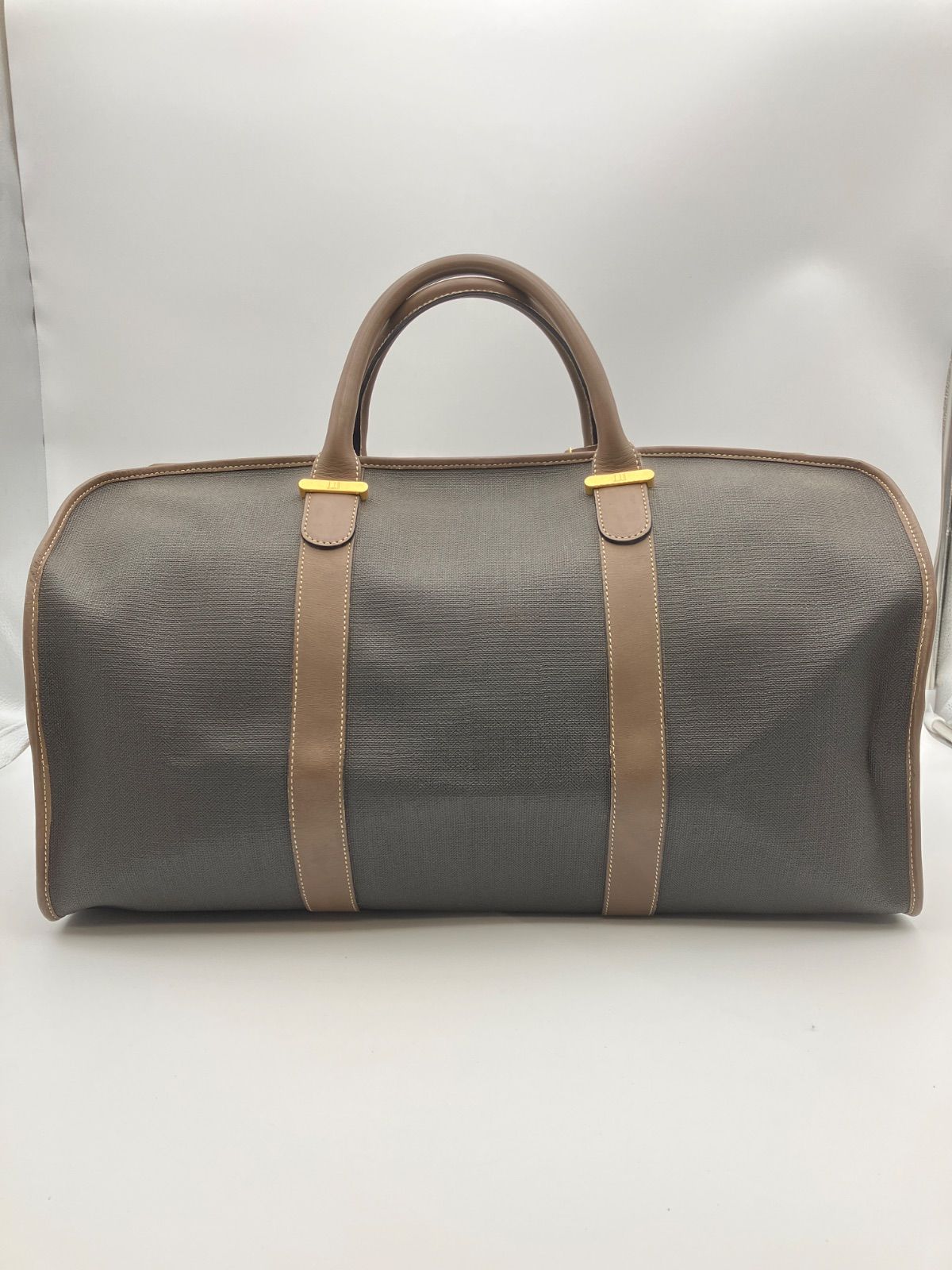 Dunhill ダンヒル ボストンバッグ PVC×レザー 143 - メルカリ