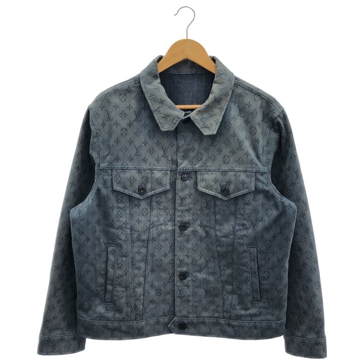 ルイヴィトン LOUIS VUITTON デニム ジャケット モノグラム LOUIS VUITTON (ルイヴィトン) ① VCCM02 モノグラム デニムジャケット