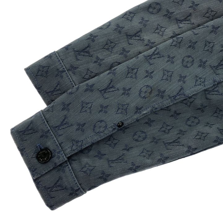 ルイヴィトン LOUIS VUITTON デニム ジャケット モノグラム LOUIS VUITTON (ルイヴィトン) ① VCCM02 モノグラム デニムジャケット