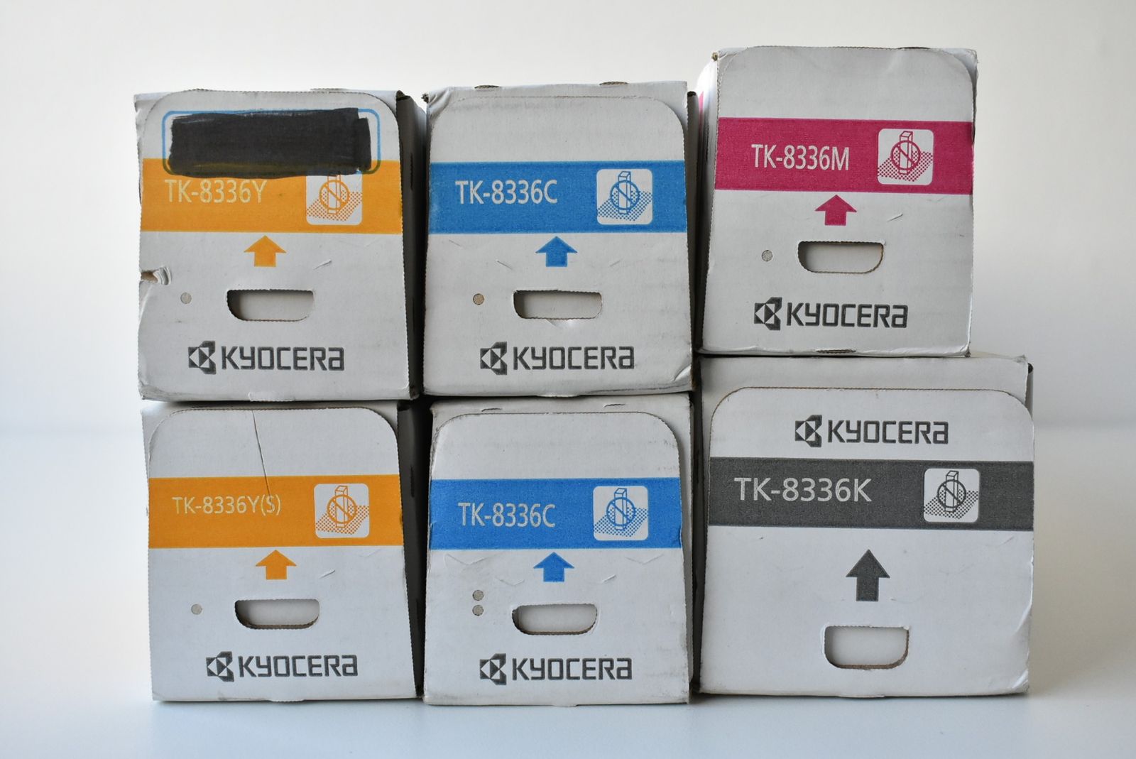 未使用 京セラ 純正 トナー TK-8336 4色6本（シアン・マゼンタ