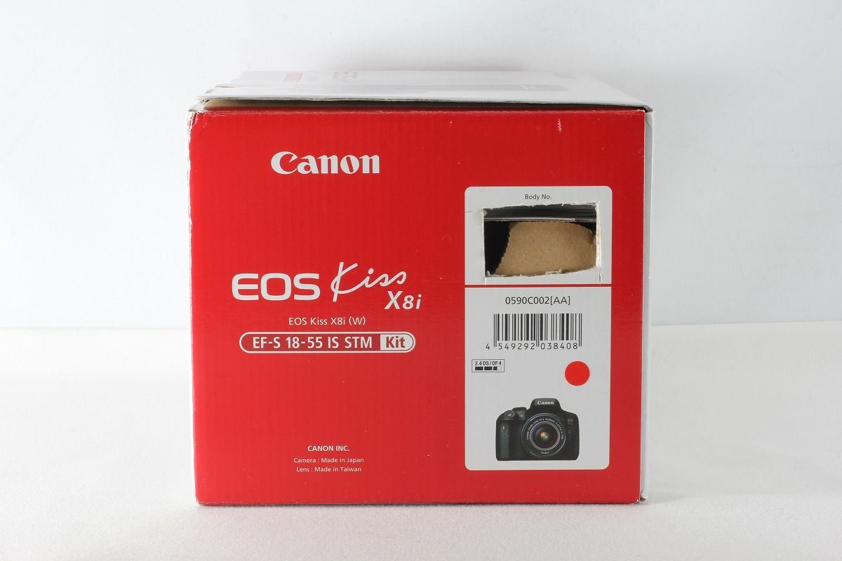 キヤノン Canon EOS Kiss X8i EF-S18-55 IS STM レンズキット 僅か150