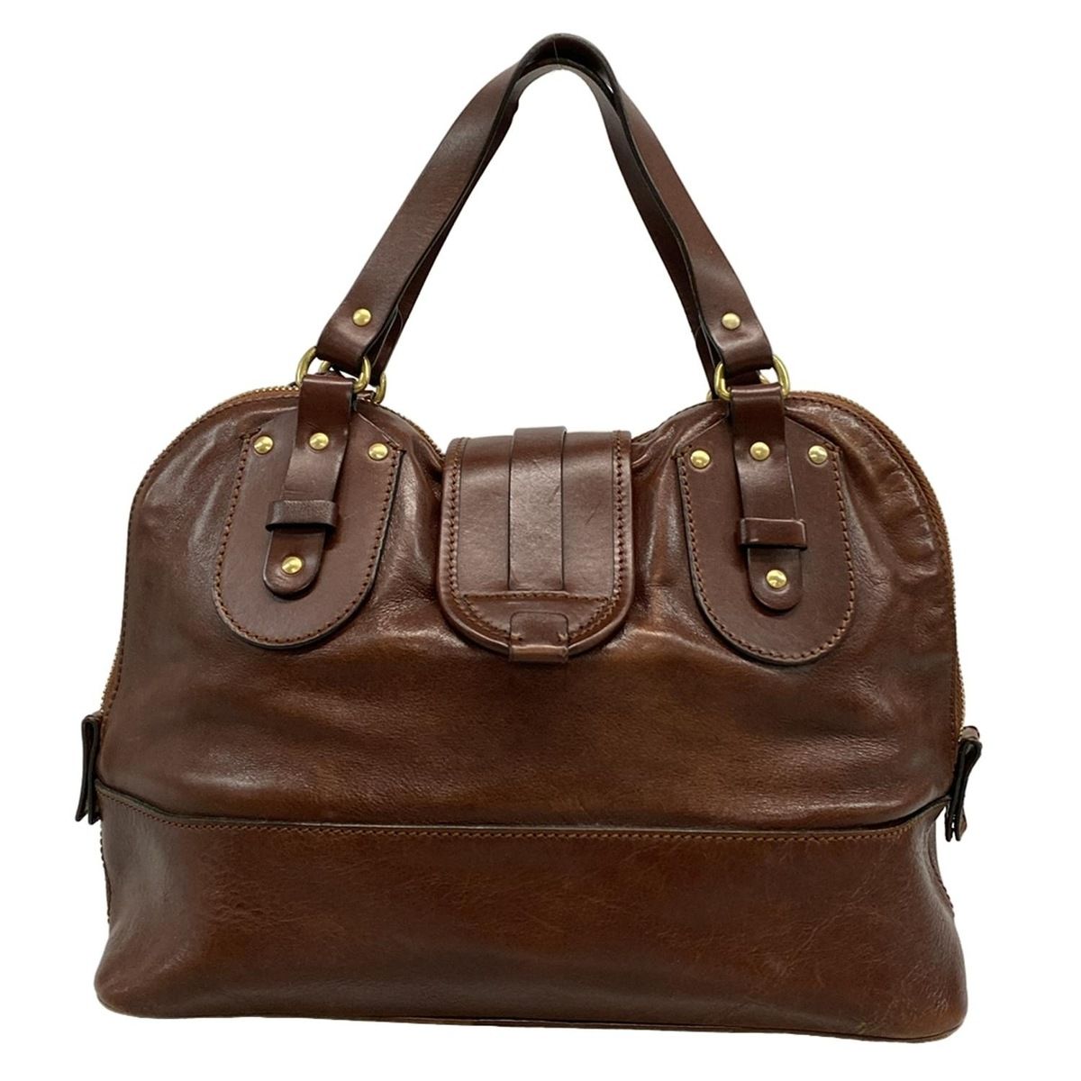 y2k Chloe クロエ BAY ベイ ハンドバッグ レザー ダークブラウン Chloe(クロエ) ハンドバッグ ケララ ダークブラウン レザー - メルカリ