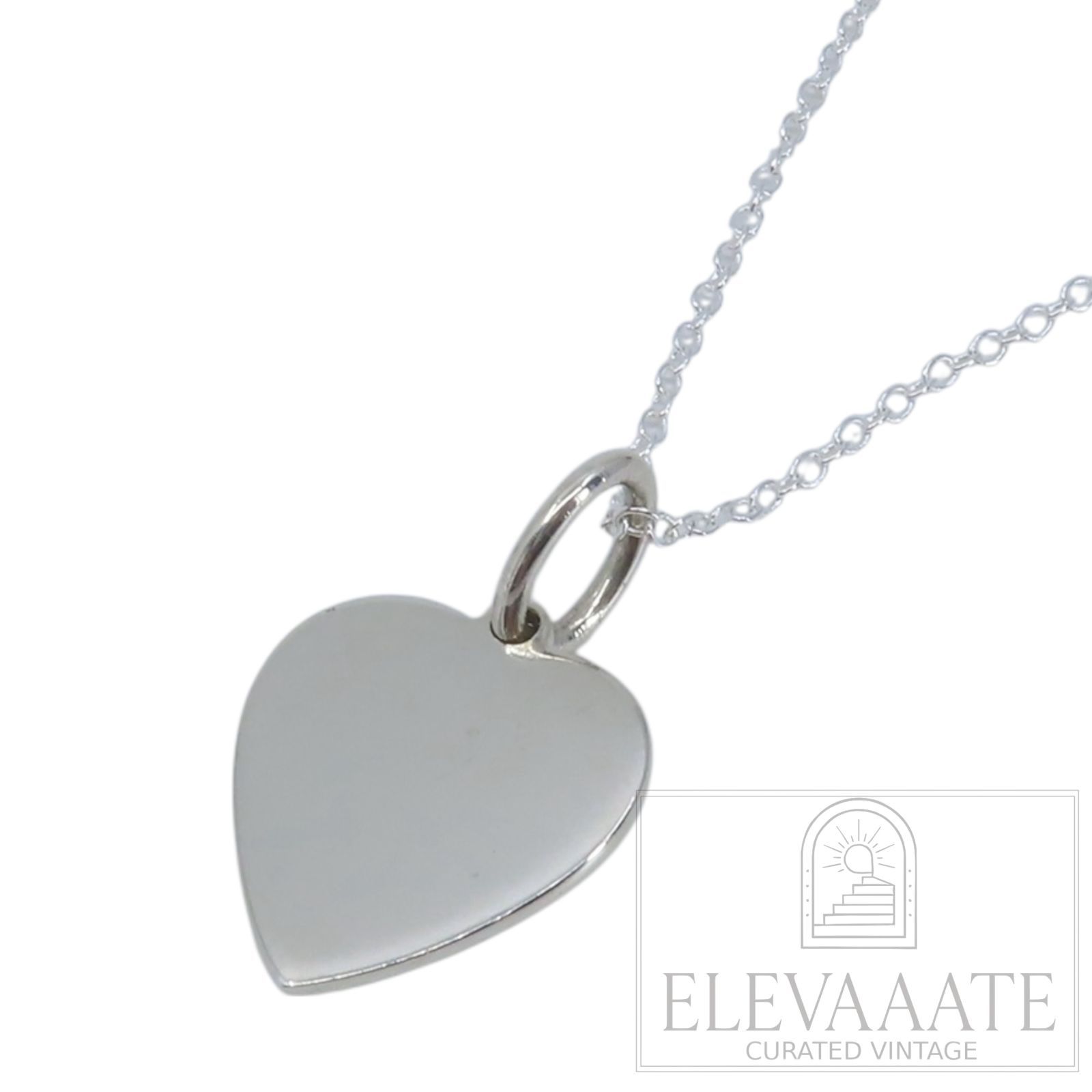 美品 Tiffany&Co. ヴィンテージ ティファニー ハート シルバー
