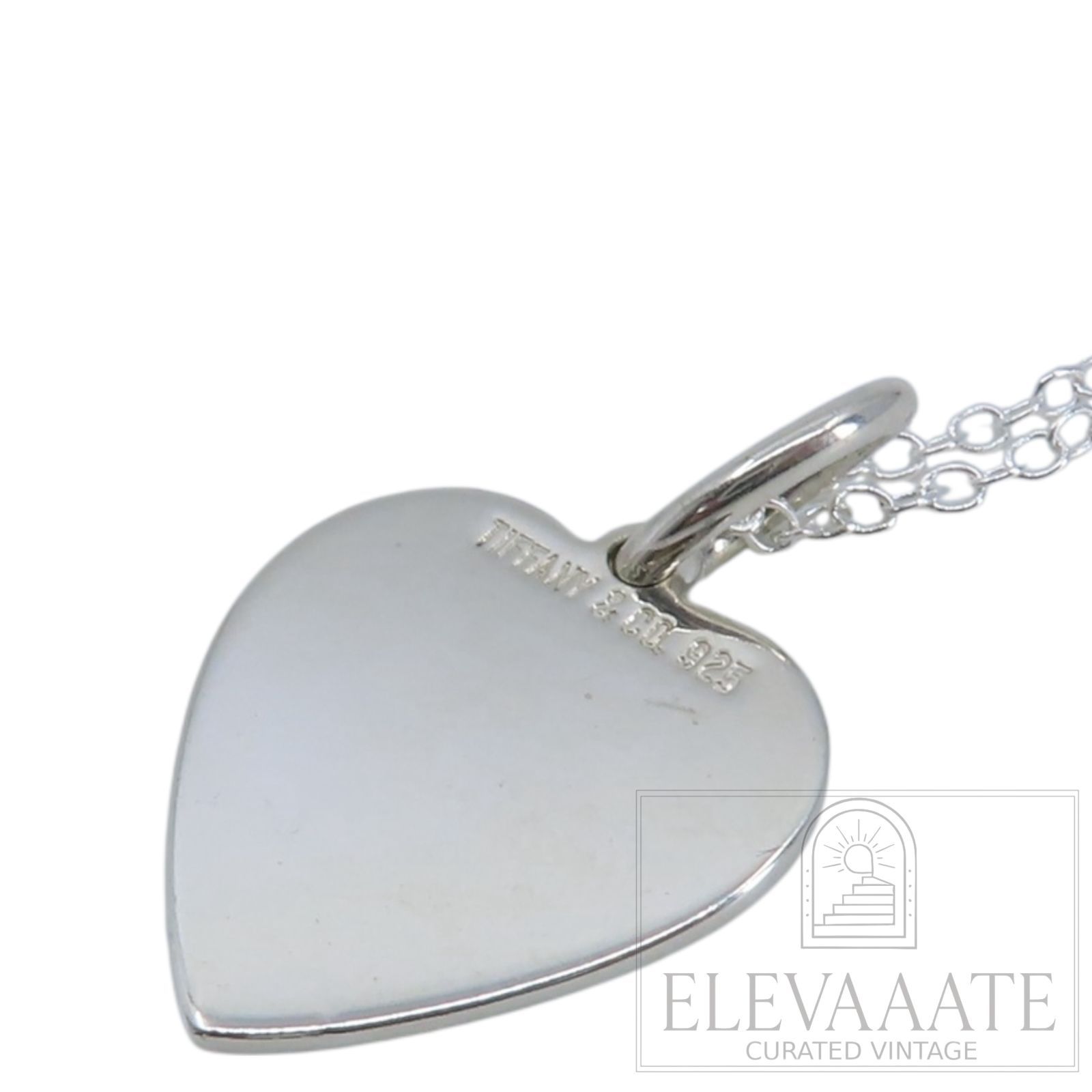 美品 Tiffany&Co. ヴィンテージ ティファニー ハート シルバー