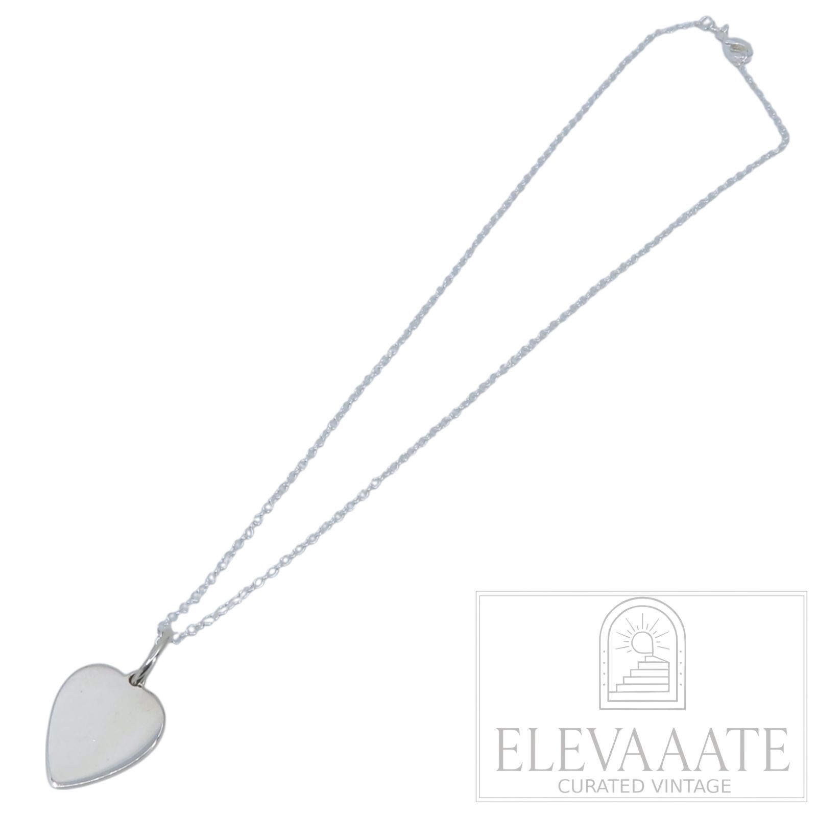 美品 Tiffany&Co. ヴィンテージ ティファニー ハート シルバー