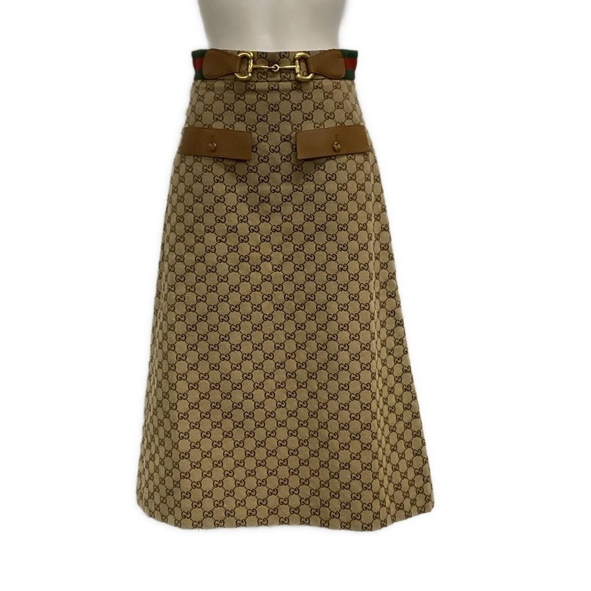 GUCCI(グッチ) ロングスカート サイズ40 M レディース美品 - 681567