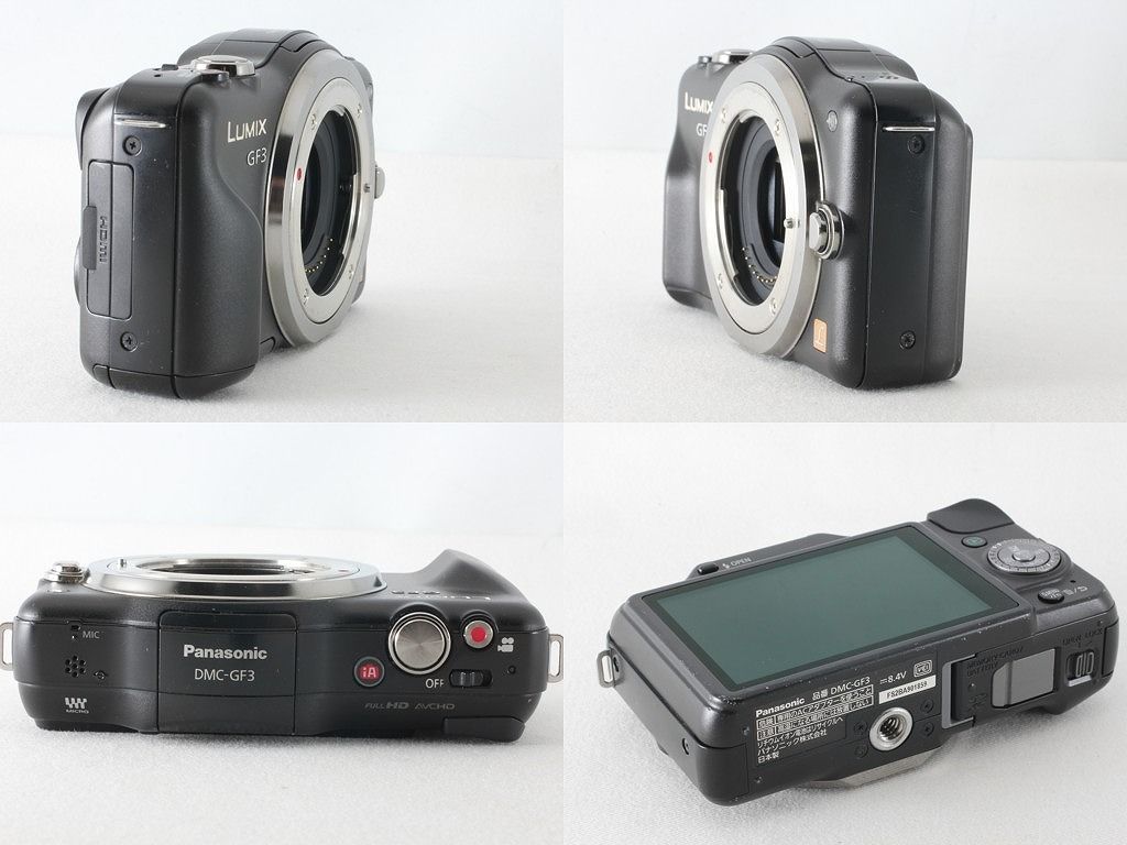 パナソニック Panasonic LUMIX DMC-GF3X 電動ズームレンズキット
