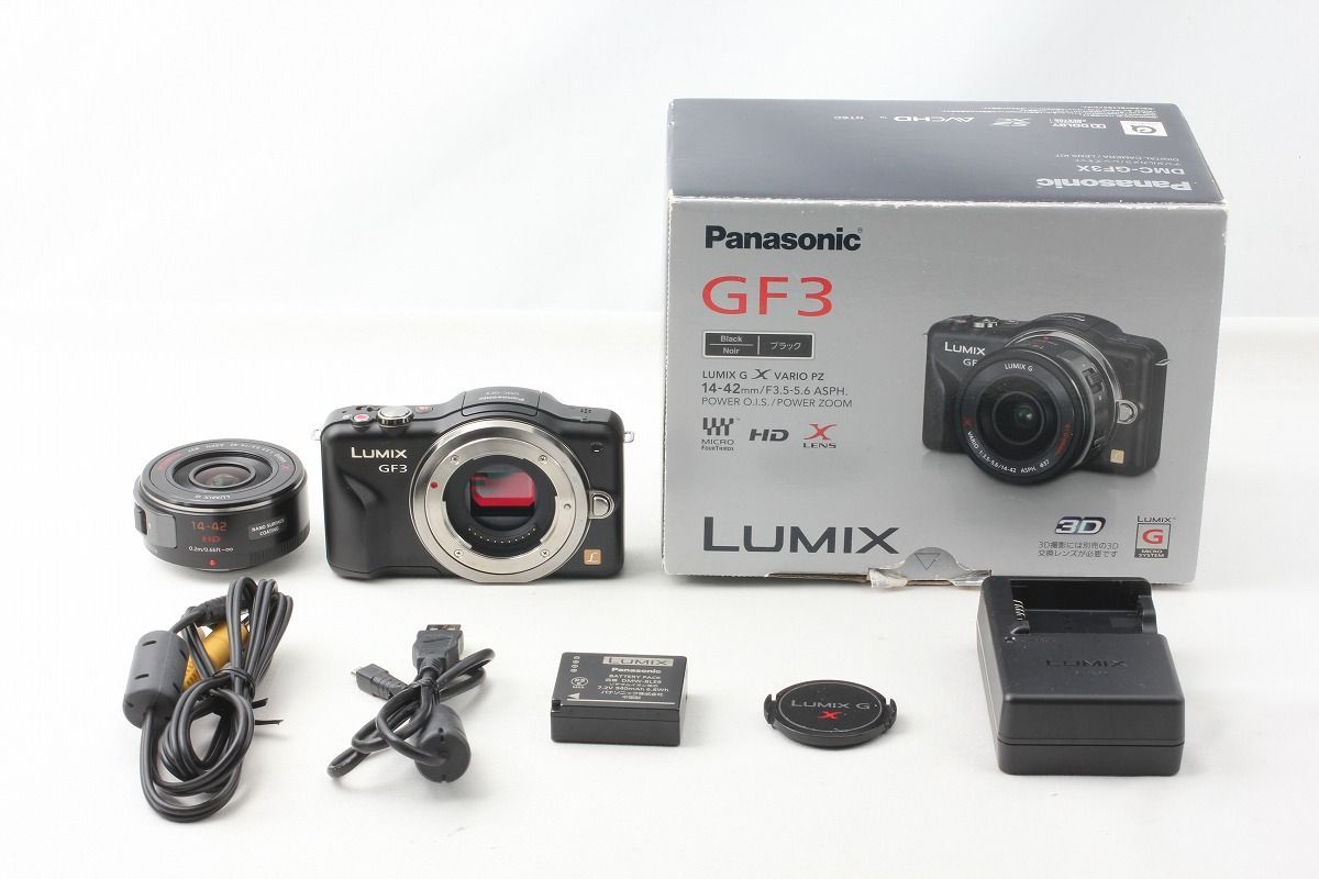 パナソニック Panasonic LUMIX DMC-GF3X 電動ズームレンズキット