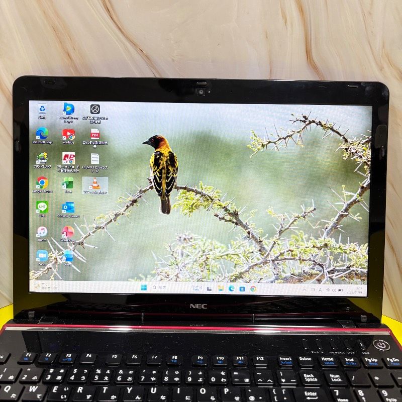 爆速Core i7✨美品✨NECノートパソコン✨メモリ8GB 新品SSD windows11