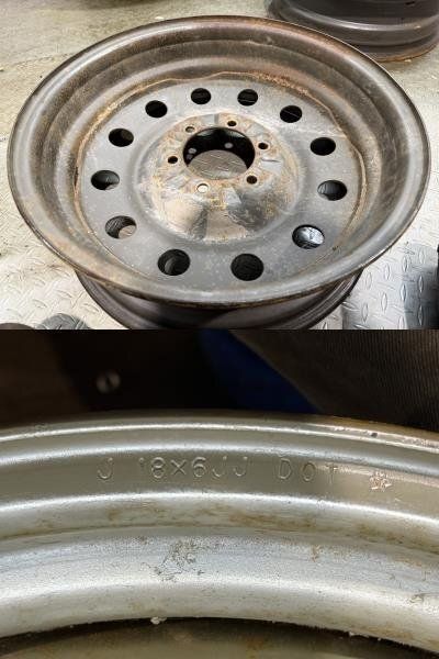 希少】三菱 パジェロ V16 73式 小型トラック 純正ホイール 18インチ 4 