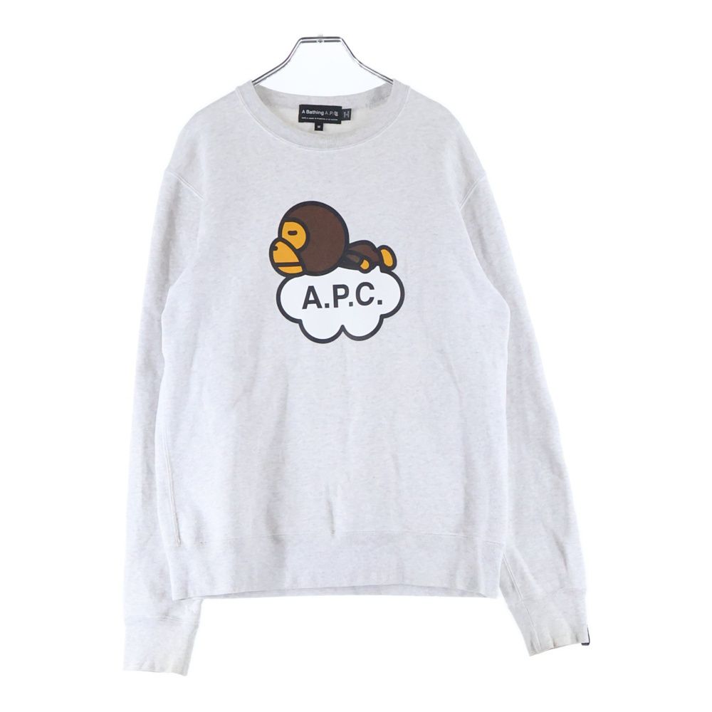 A BATHING APE (アベイシングエイプ) × A.P.C. Baby Milo Print Crew