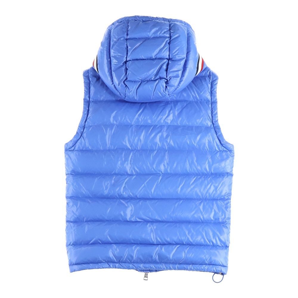 5748【美品・希少サイズ6】モンクレール‪☆ワッペンロゴ入りダウンベスト MONCLER モンクレール 48342-50-68959 CLASSE 1 ダウン ベスト ロゴ