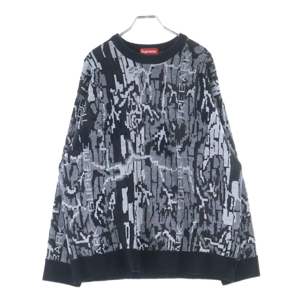 SUPREME (シュプリーム) 22AW Trebark Camo Sweater トレバーク ニット