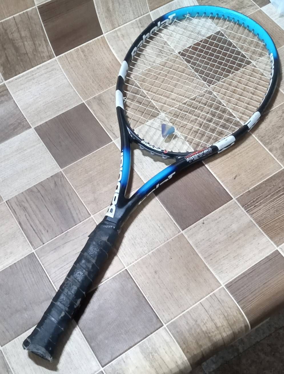 中古品 バボラ Babolat PURE DRIVE TEAM +2002年初期デザイン テニス