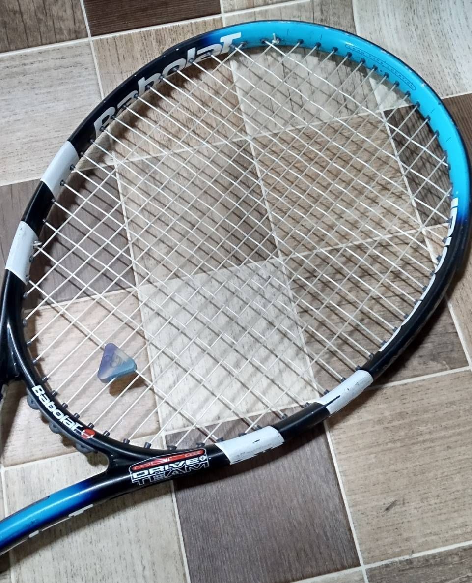 中古品 バボラ Babolat PURE DRIVE TEAM +2002年初期デザイン テニス