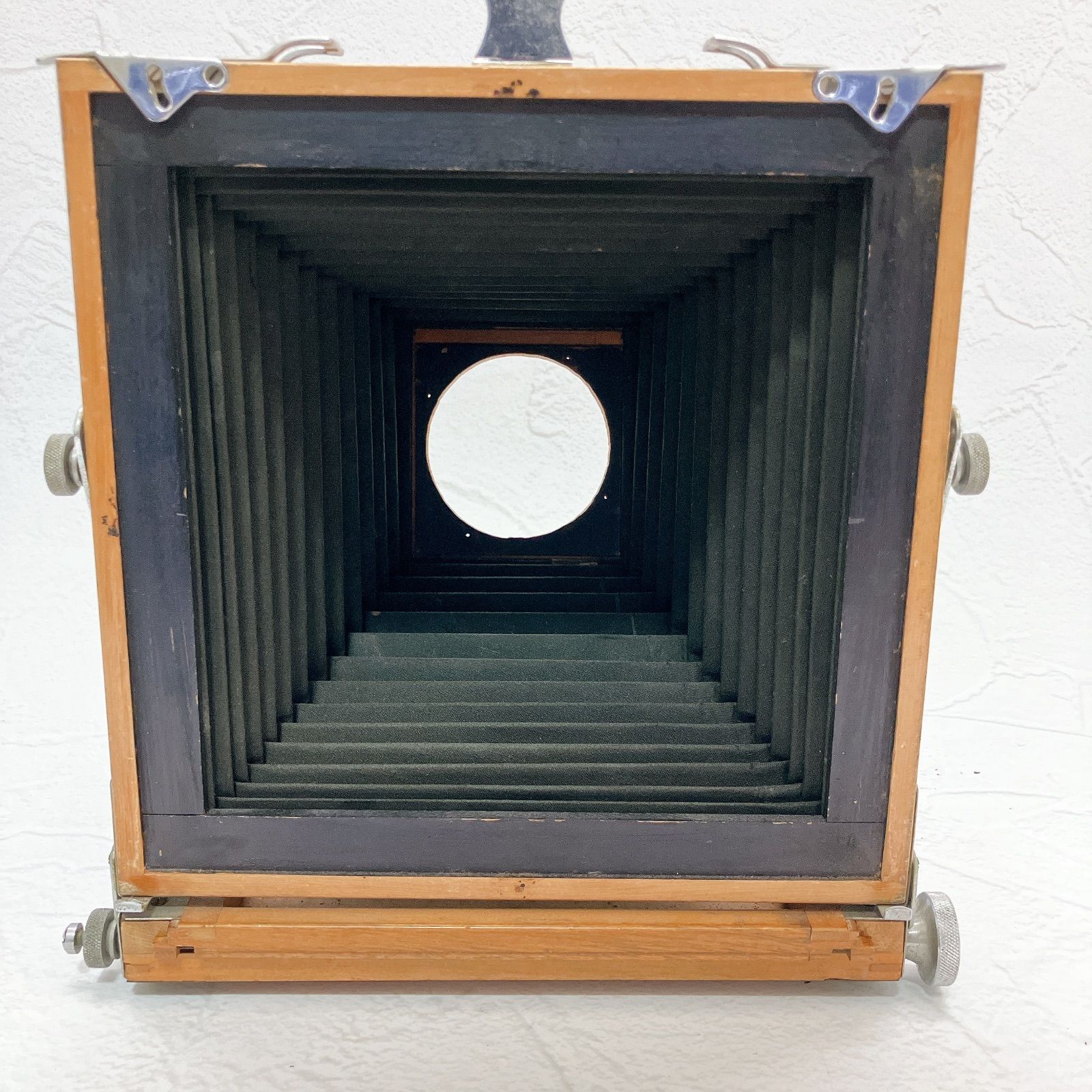 木製 蛇腹カメラ 昭和レトロ ジャンク品 - メルカリ