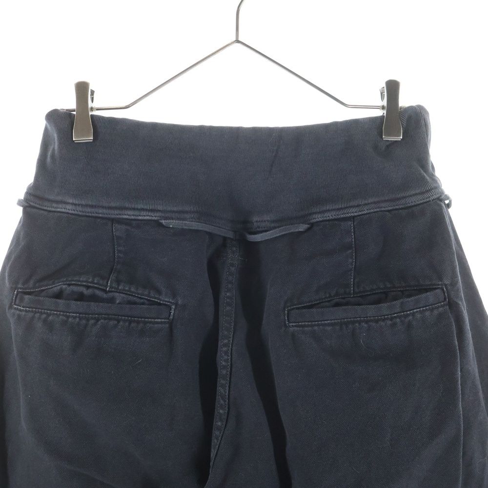 KAPITALキャピタル日本製 廃盤コットンサルエルパンツsize2/Mブラック KAPITAL (キャピタル) キャンバス ドローストリング アジャスタブル