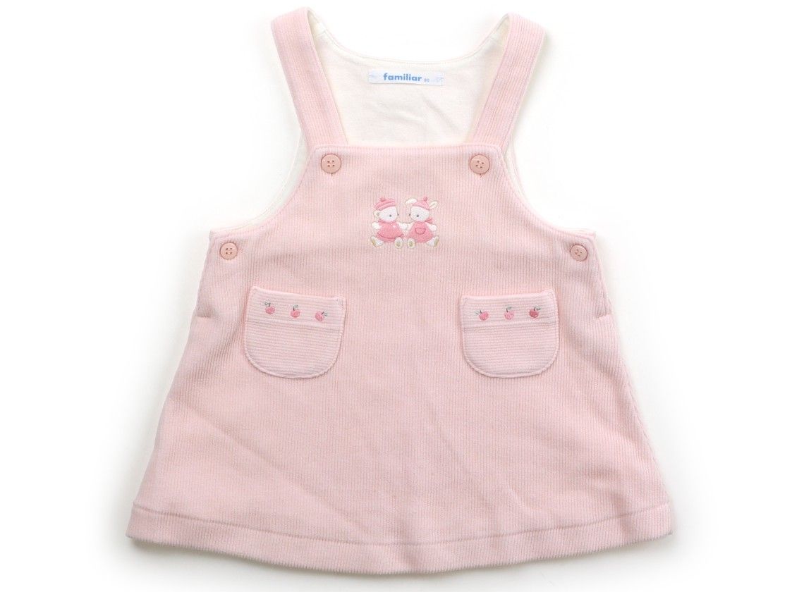 ⭐︎未使用⭐︎familiarジャンバースカート 80サイズ ファミリア/familiar】ジャンパースカート 80サイズ 女の子【子供服