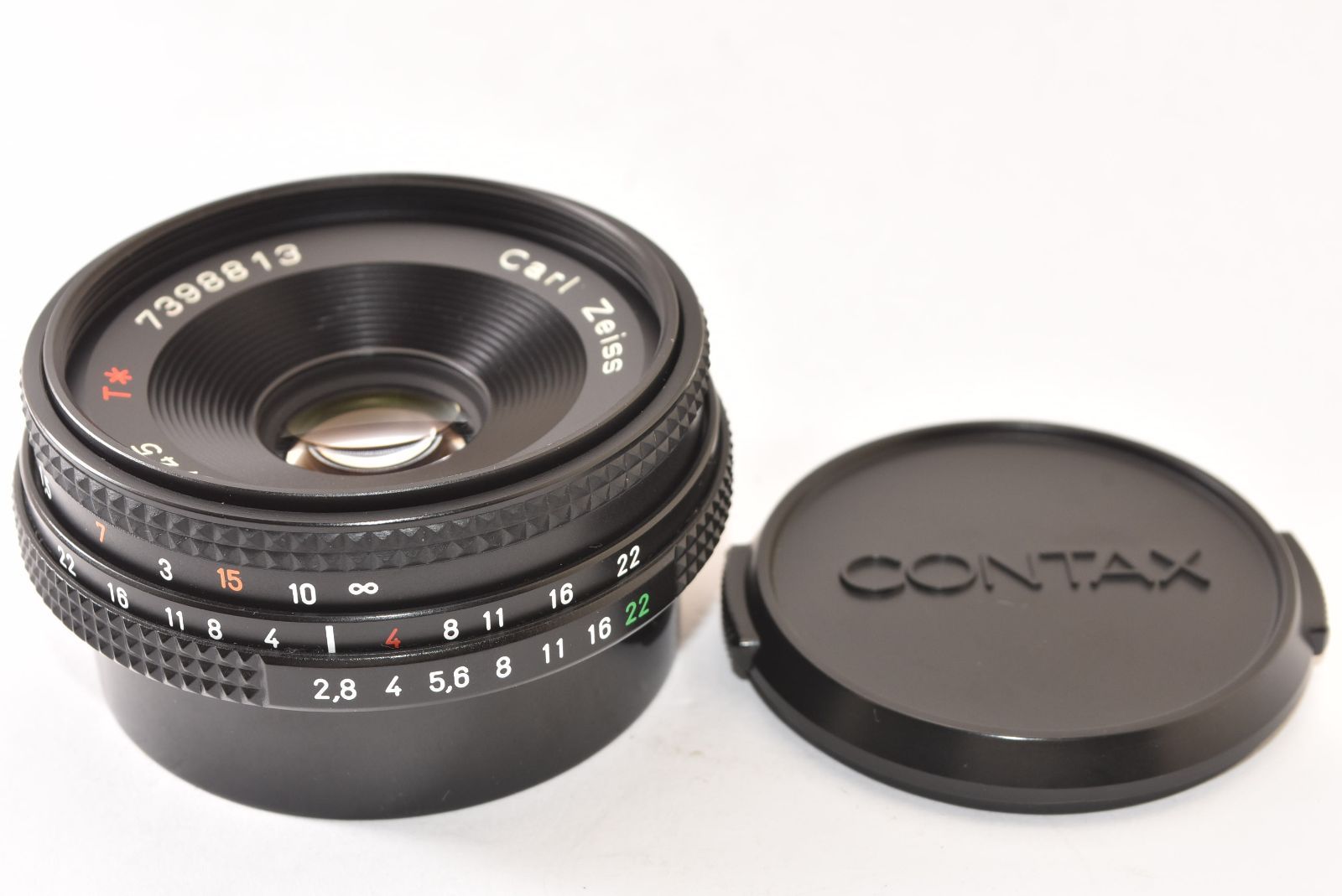 美品】CONTAX C 45mm F2.8 T* AEJ 単焦点 #61 美品】CONTAX C 45mm F2