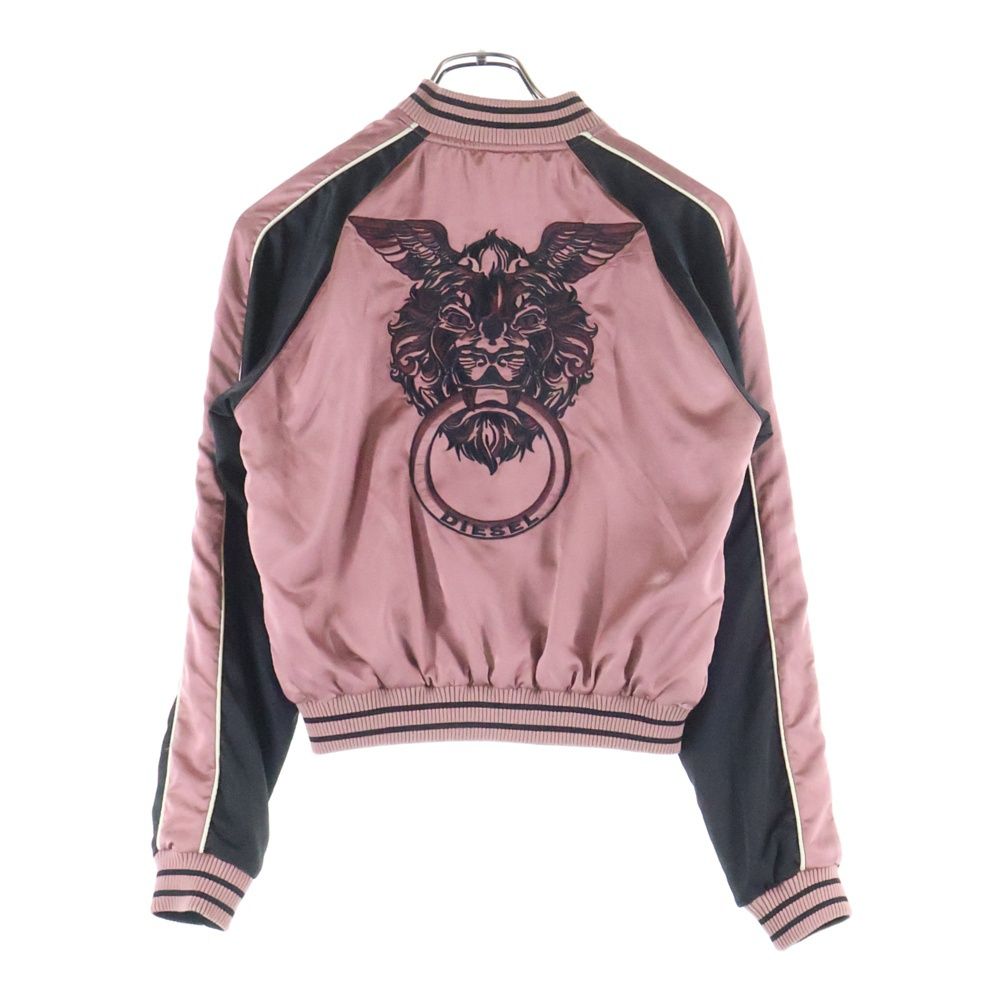 【美品】DIESEL ディーゼル レディース リバーシブル ブルゾン 刺繍 DIESEL - DIESEL ディーゼル 両面刺繍デザイン リバーシブル