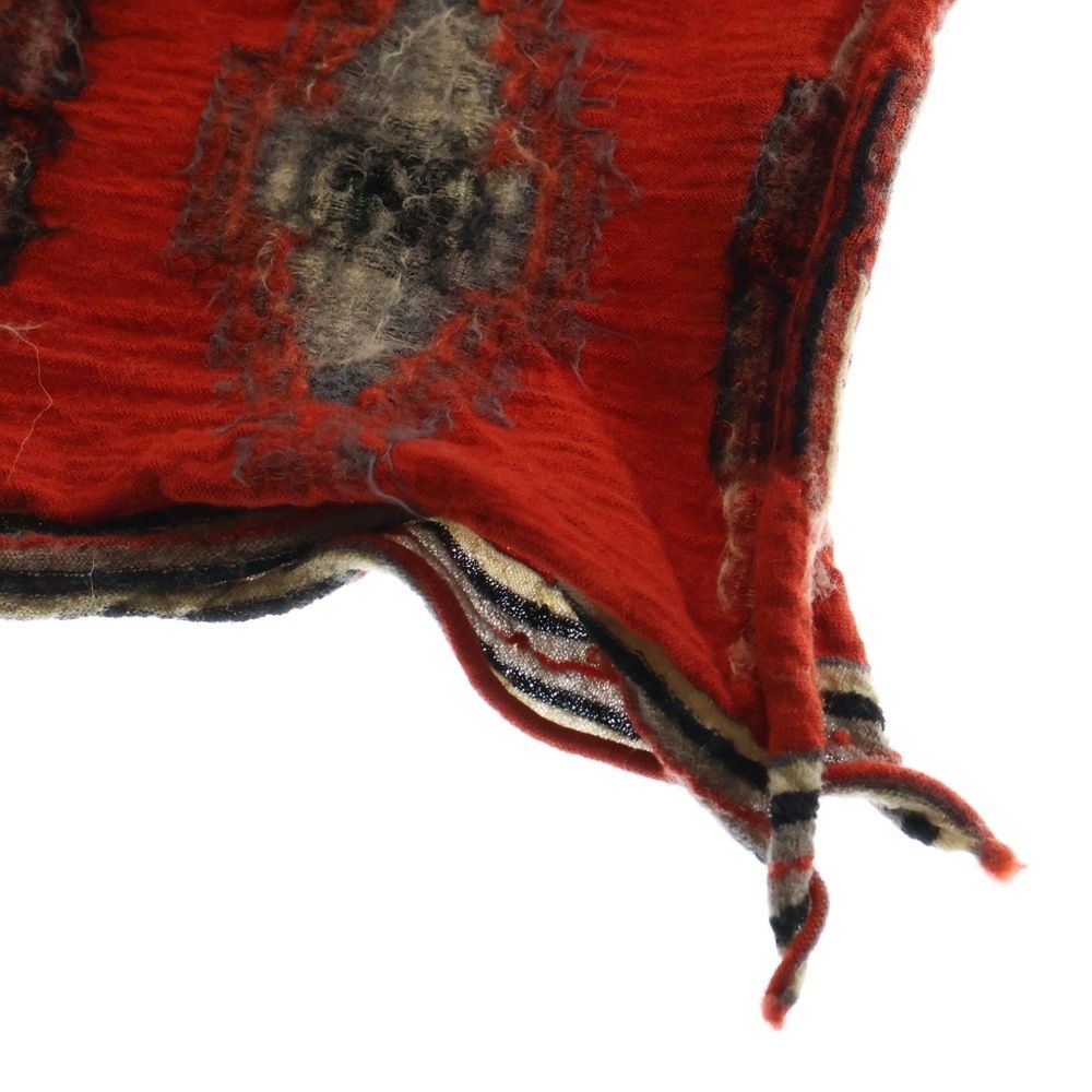 キャピタル　ストール KAPITAL (キャピタル) COMPRESSED WOOL SCARF ORTEGA BLANKET コン