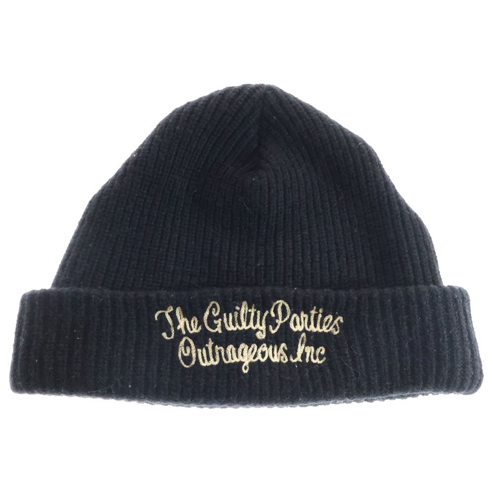 WACKO MARIA (ワコマリア) 10AW 刺繍デザインニット帽 ビーニー