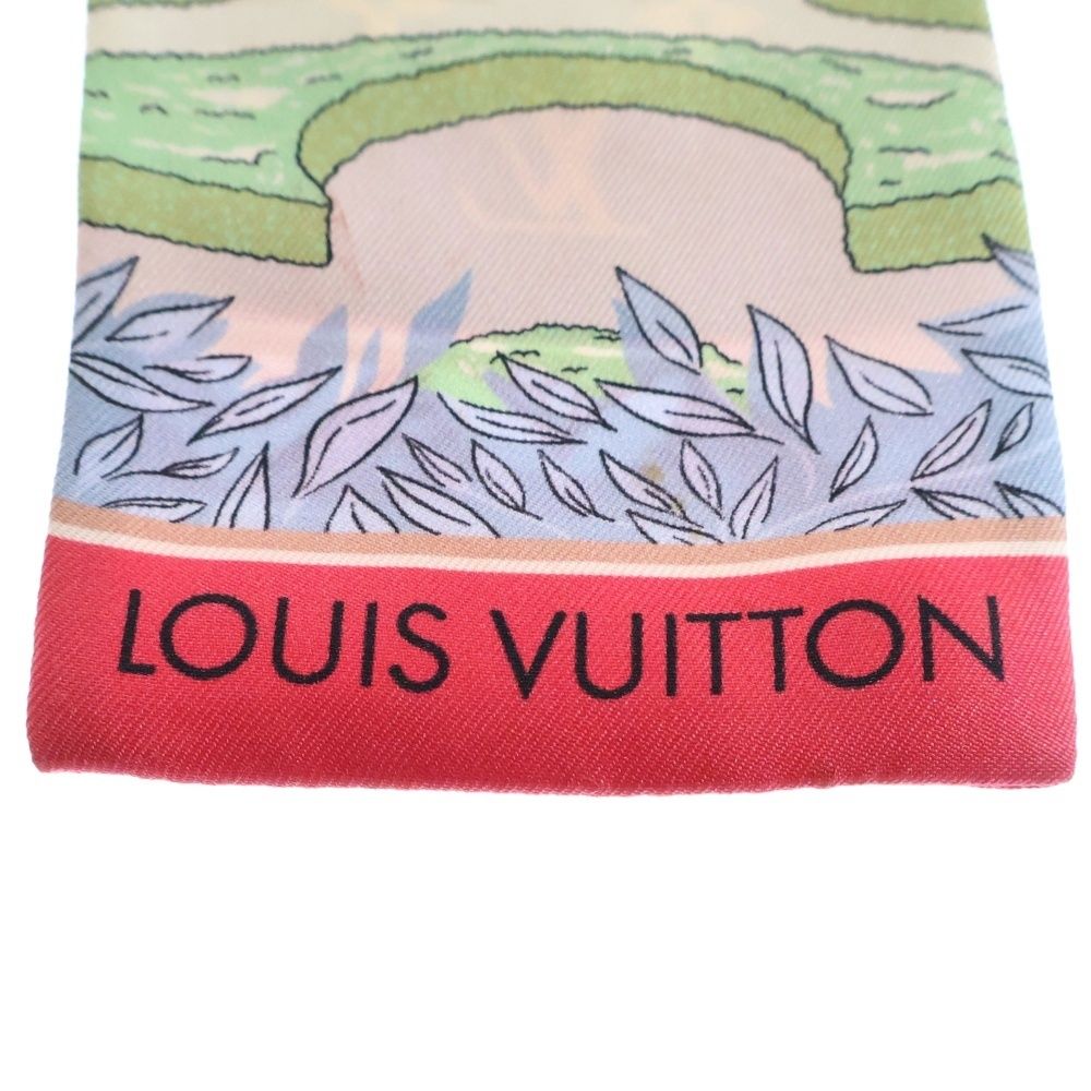 ヴィトン シークレットガーデン モノグラム スカーフ マルチ 超美品　【鑑定済】 LOUIS VUITTON (ルイヴィトン) モノグラム シークレットガーデン