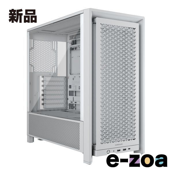 CORSAIR コルセア ミドルタワー型PCケース FRAME 4000D White E-ATX