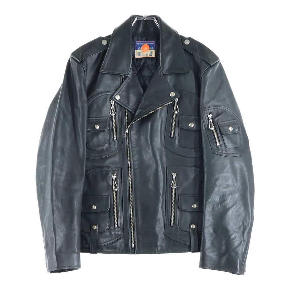 BLACK MEANS (ブラックミーンズ) ホースハイドレザーライダース