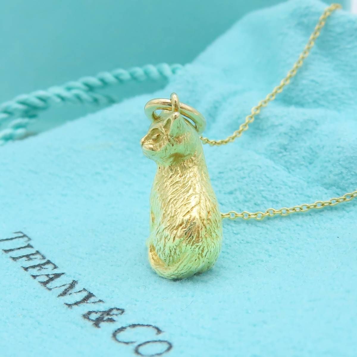 送料無料】 極希少 美品 Tiffany&Co. ティファニー イエロー ゴールド