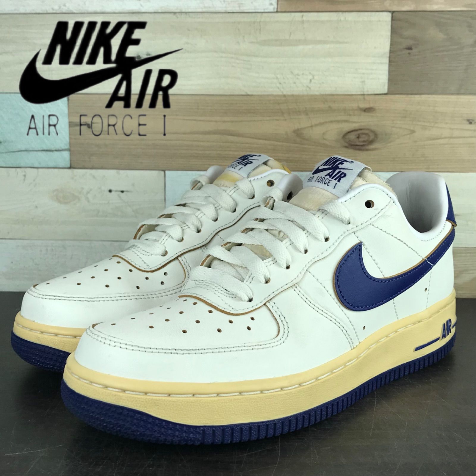 NIKE AIR FORCE 1 07 エア フォース 1 07 ホワイト ブルー 白 