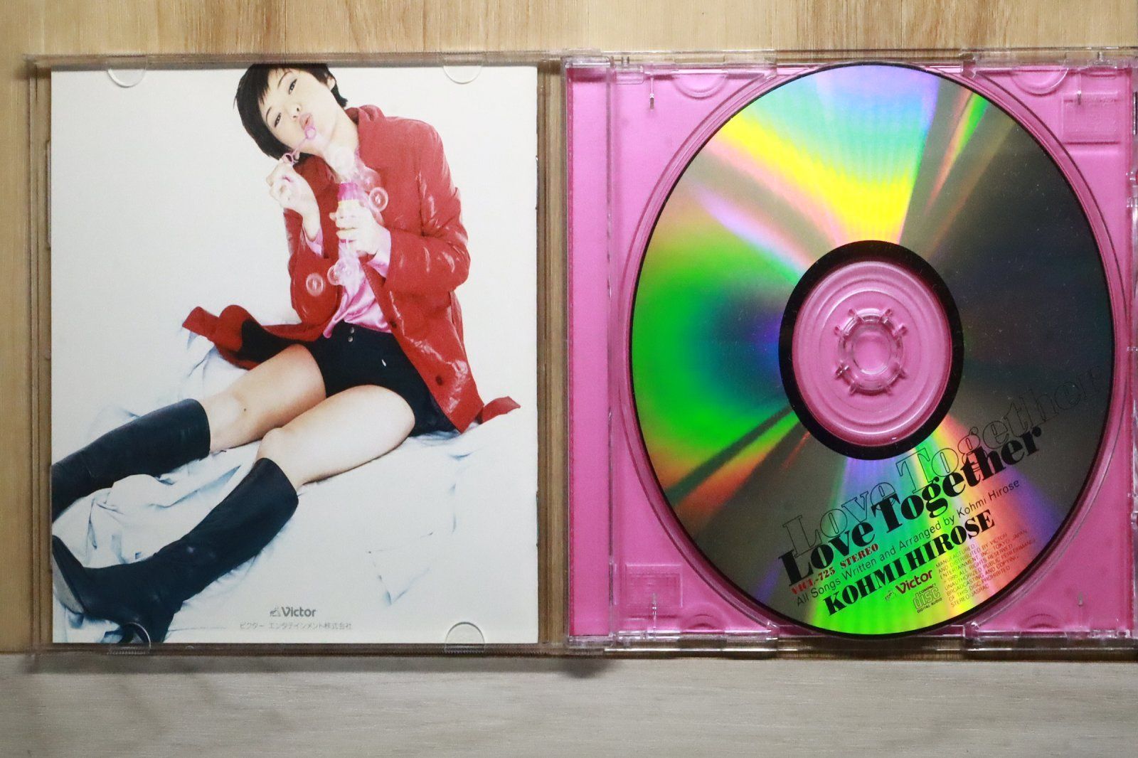 国内盤CD☆広瀬香美/Kohmi Hirose□ LOVE TOGETHER 【VICL725