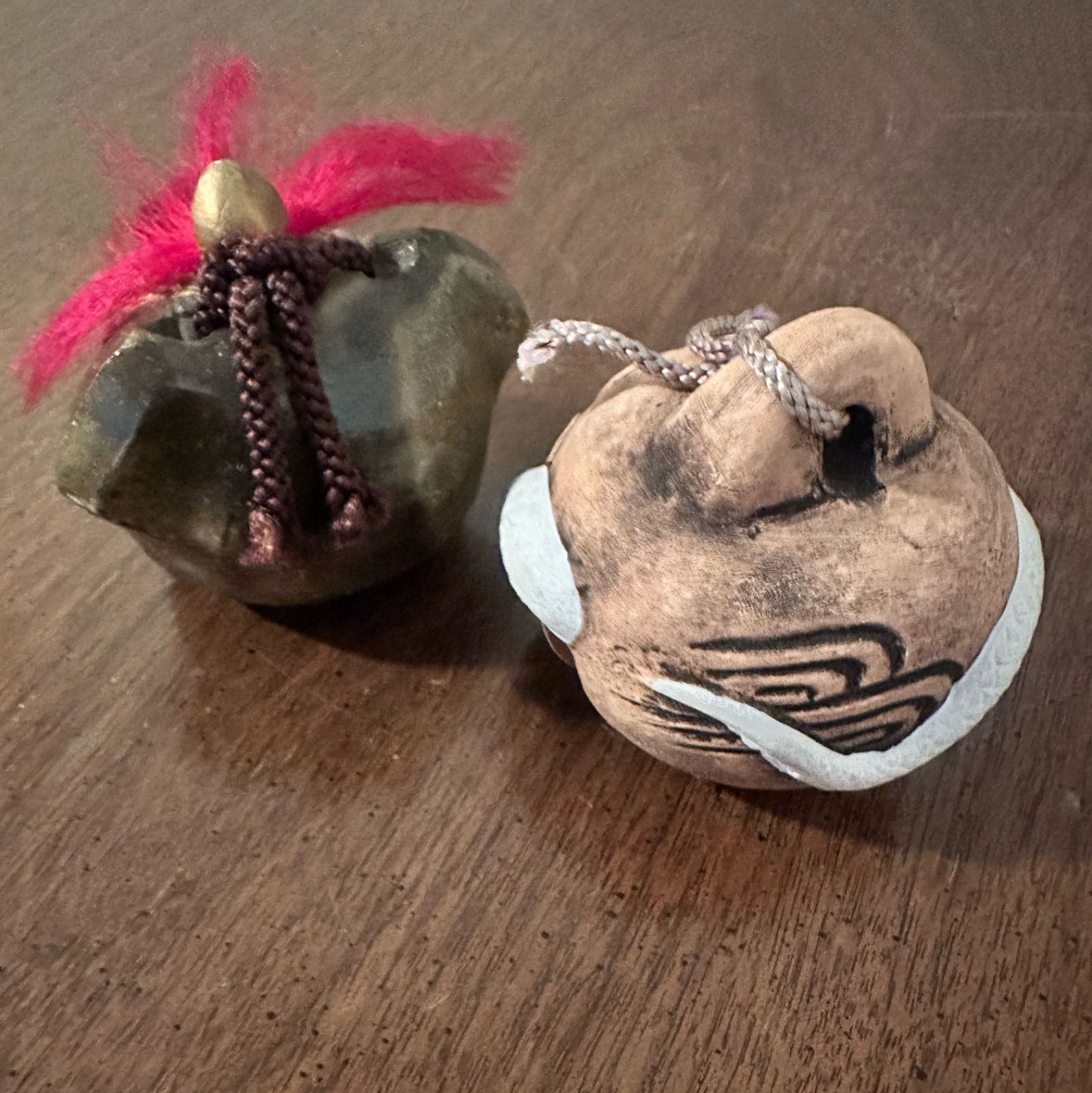 土鈴7つセット◇魔除け 厄除 身代わり鈴 縁起物 ◇郷土玩具 昭和レトロ 土鈴7つセット◇魔除け 厄除 身代わり鈴 縁起物 ◇郷土玩具 昭和レトロ