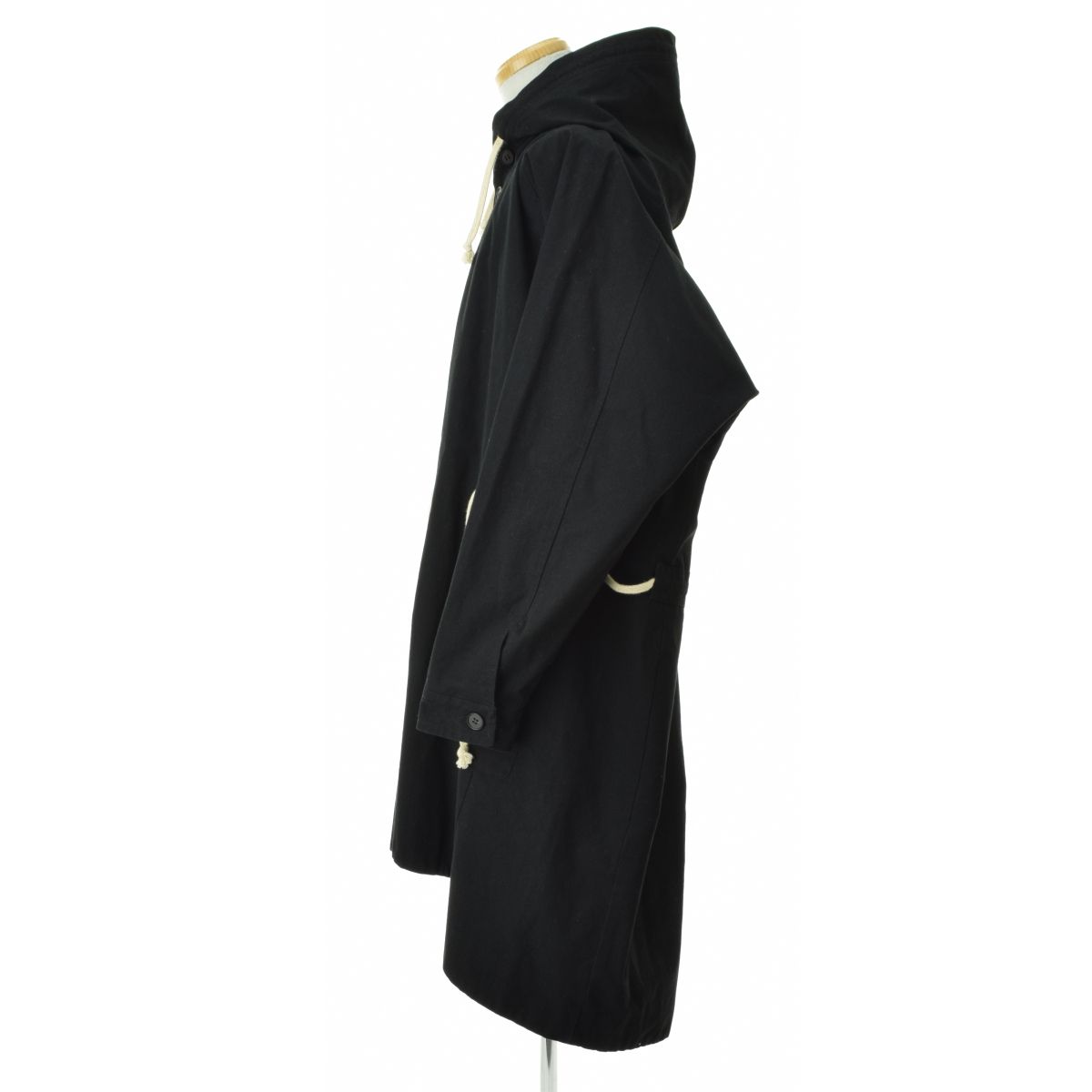 OPROJECT】コットン フーデット フィッシュテイル モッズコートコート