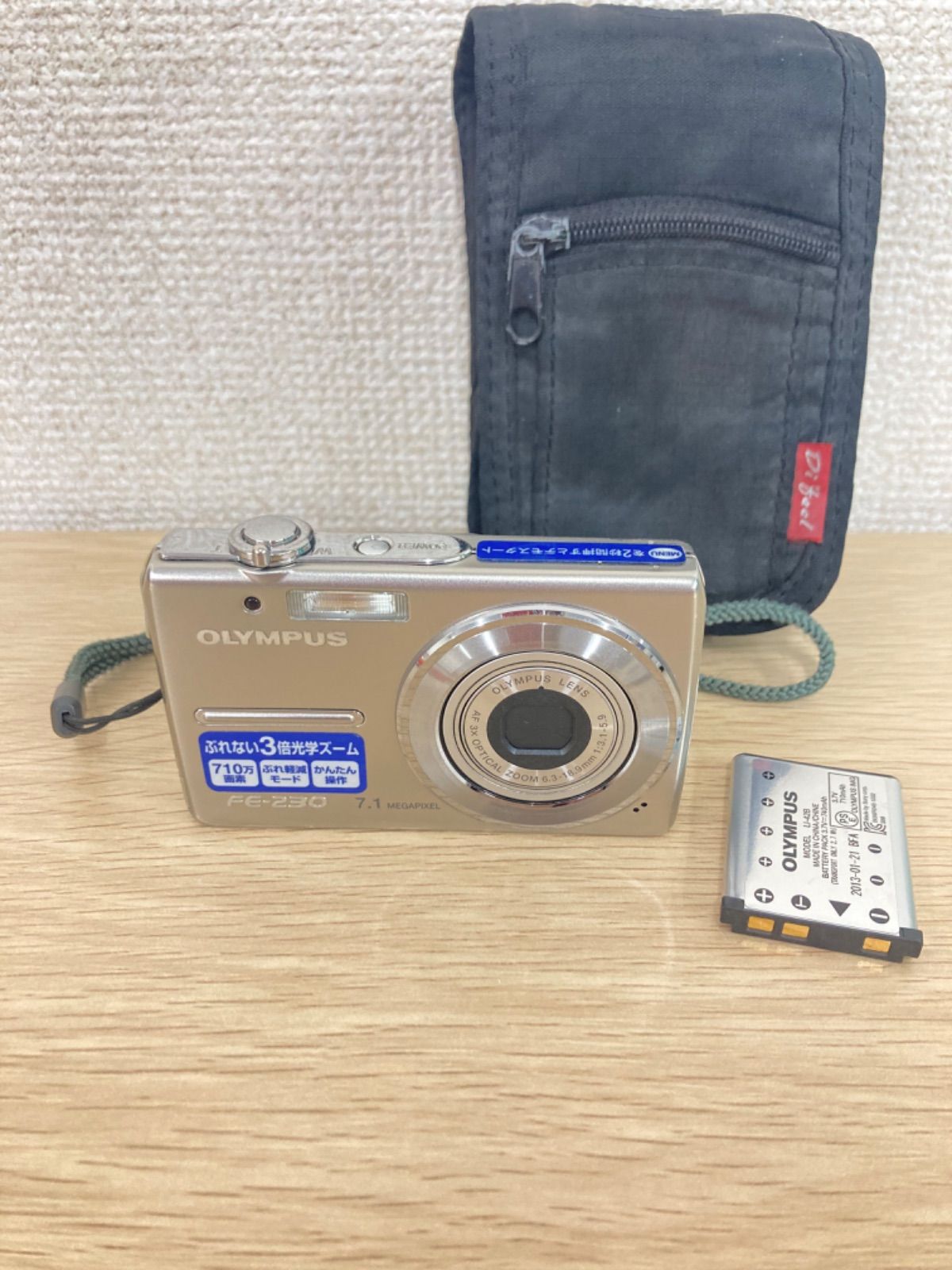 2 通電動作未確認 OLYMPUS オリンパス FE-230 7.1megapixel シルバー