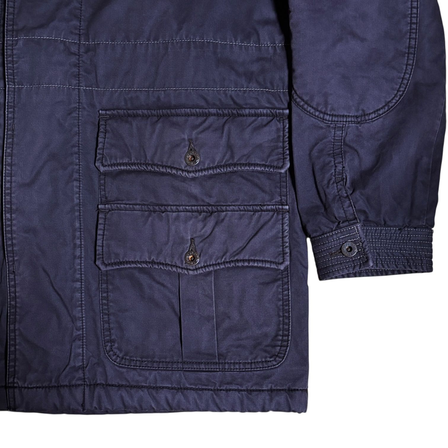 古着 90s~00s Ralqh Lauren POLO JEANS Military Hooded Jacket ラルフ 