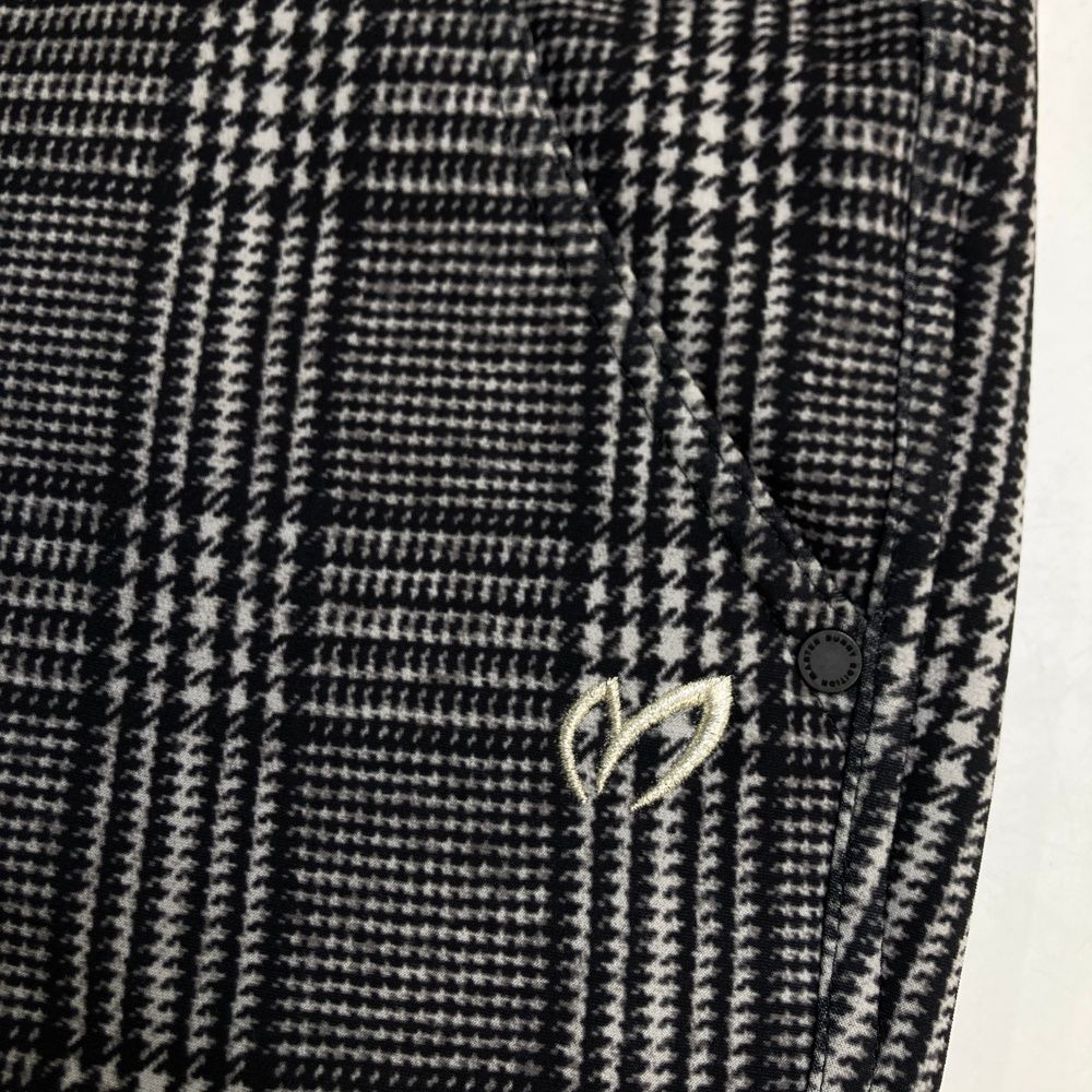 マスターバニーエディション 秋冬人気グレンチェック柄×ロゴ 裏起毛 サイズ5 サイズ：5 MASTER BUNNY EDITION マスターバニーエディション 裏起毛