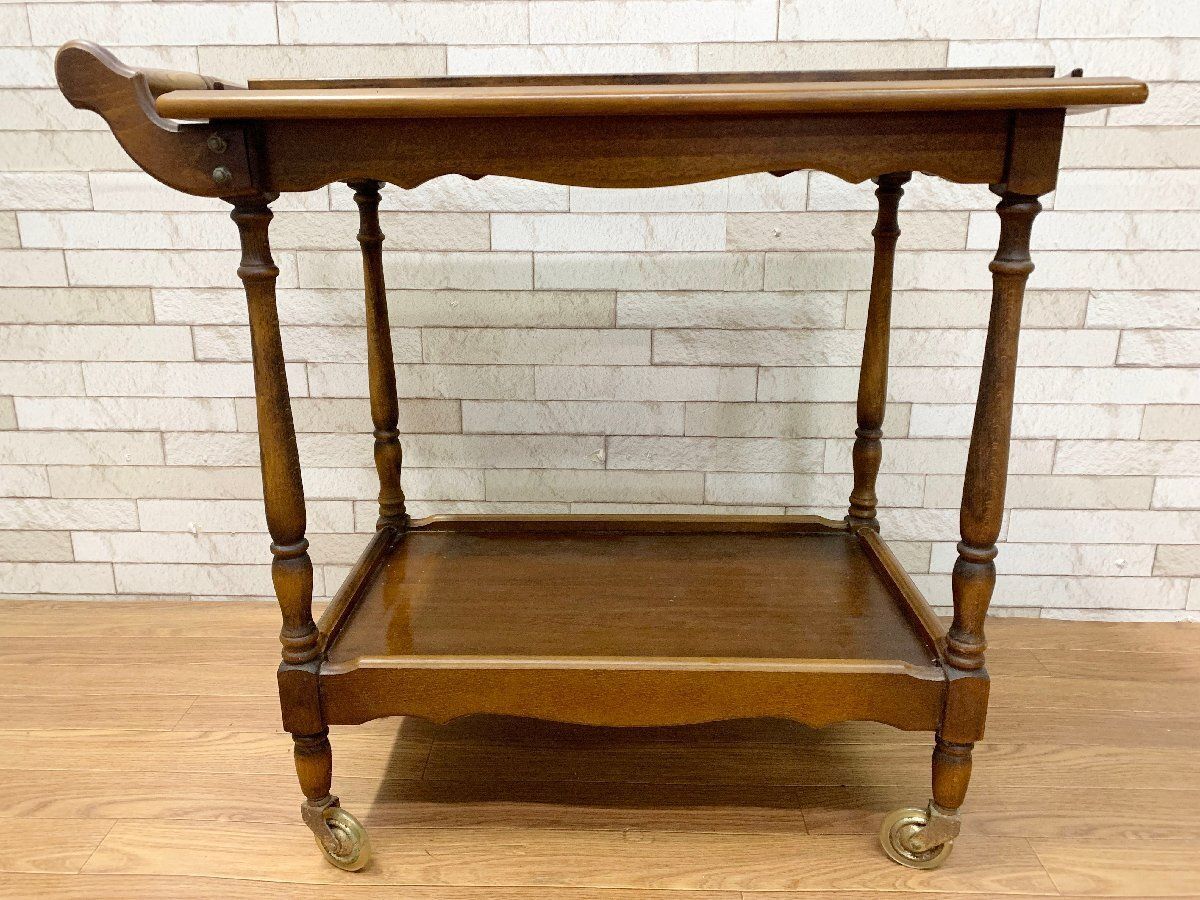 □オールドカリモク karimoku コロニアル キッチンワゴン キッチン