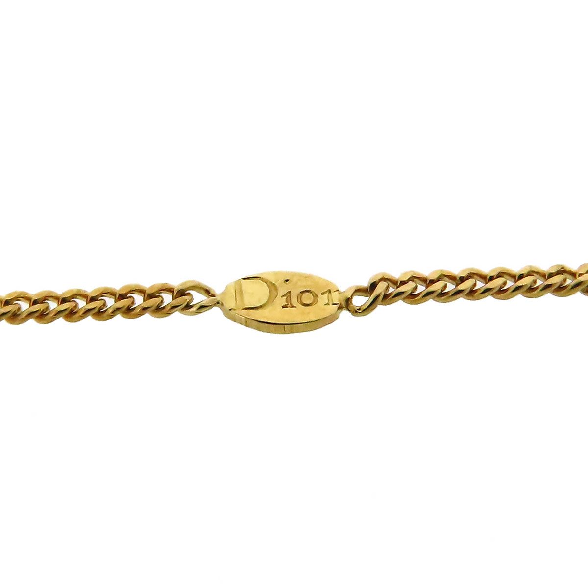 美品!! ディオール K18 OR750 ダイヤモンド ブローチ　約3.9g ディオール キーモチーフ ネックレス兼ピンブローチ 750 K18 (K18YG