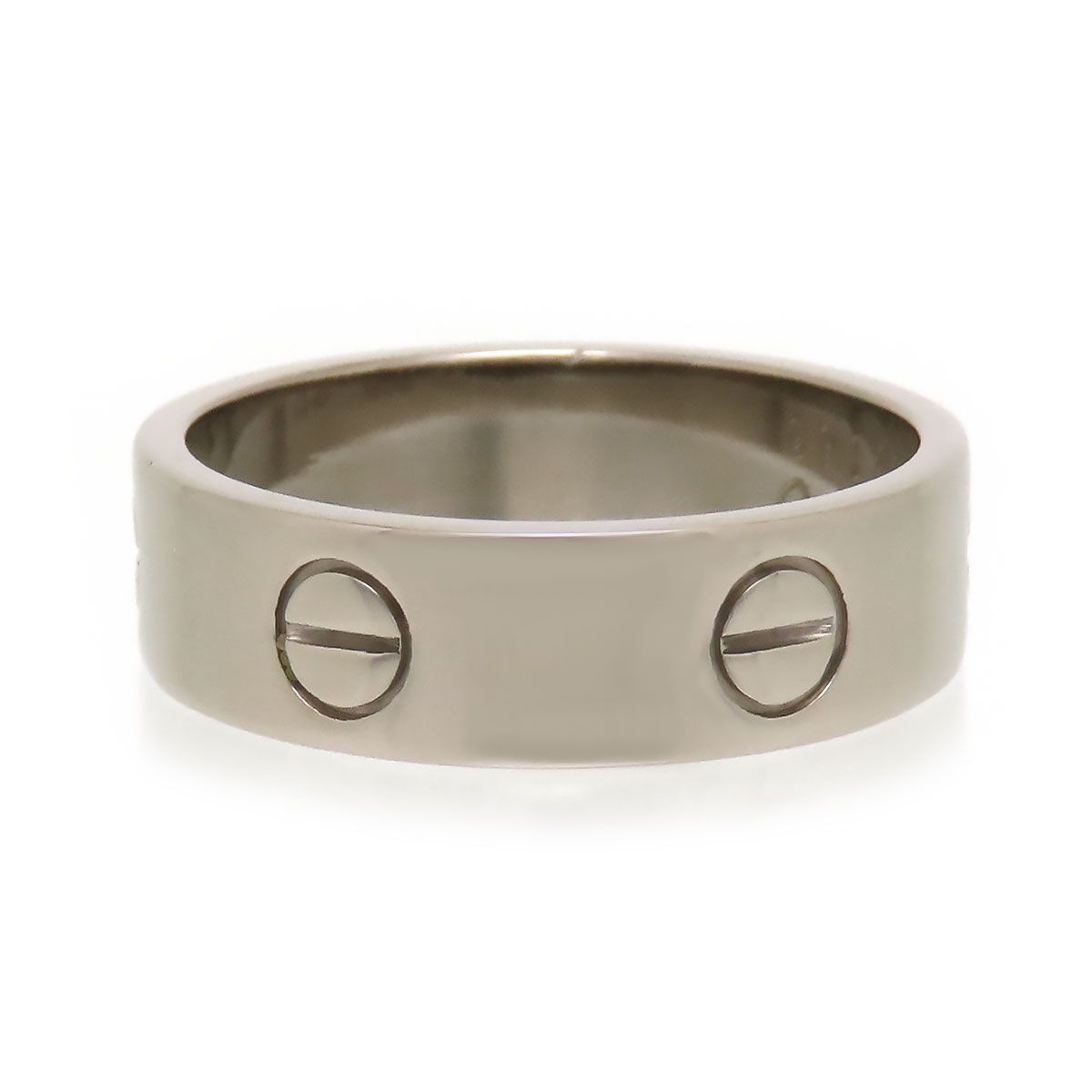 カルティエ ラブ リング #59 750 (K18WG) メンズ CARTIER【中古