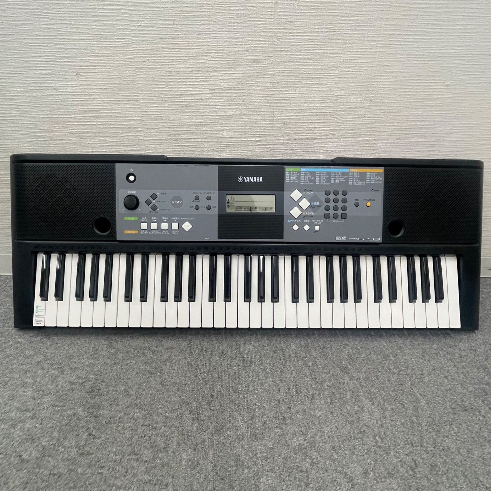 Yamaha PSR-E233鍵盤 電子キーボード　電子ピアノ Yamaha PSR-E233鍵盤 電子キーボード 電子ピアノ｜YAMAHA ヤマハ PSR