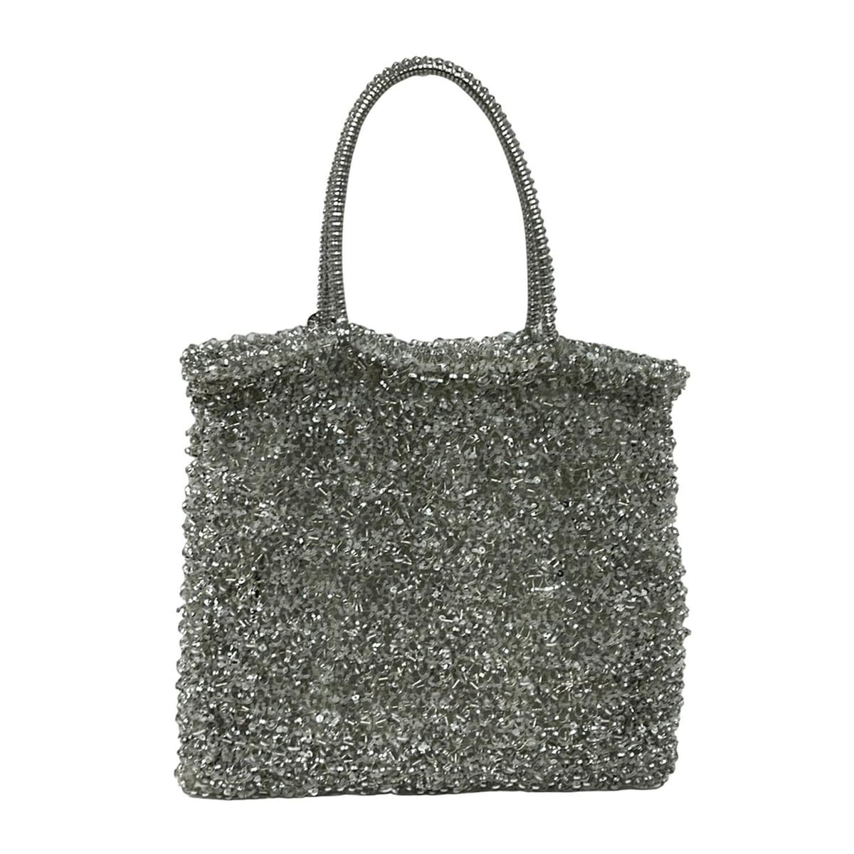 ANTEPRIMA(アンテプリマ) トートバッグ美品 ワイヤーバッグ シルバー