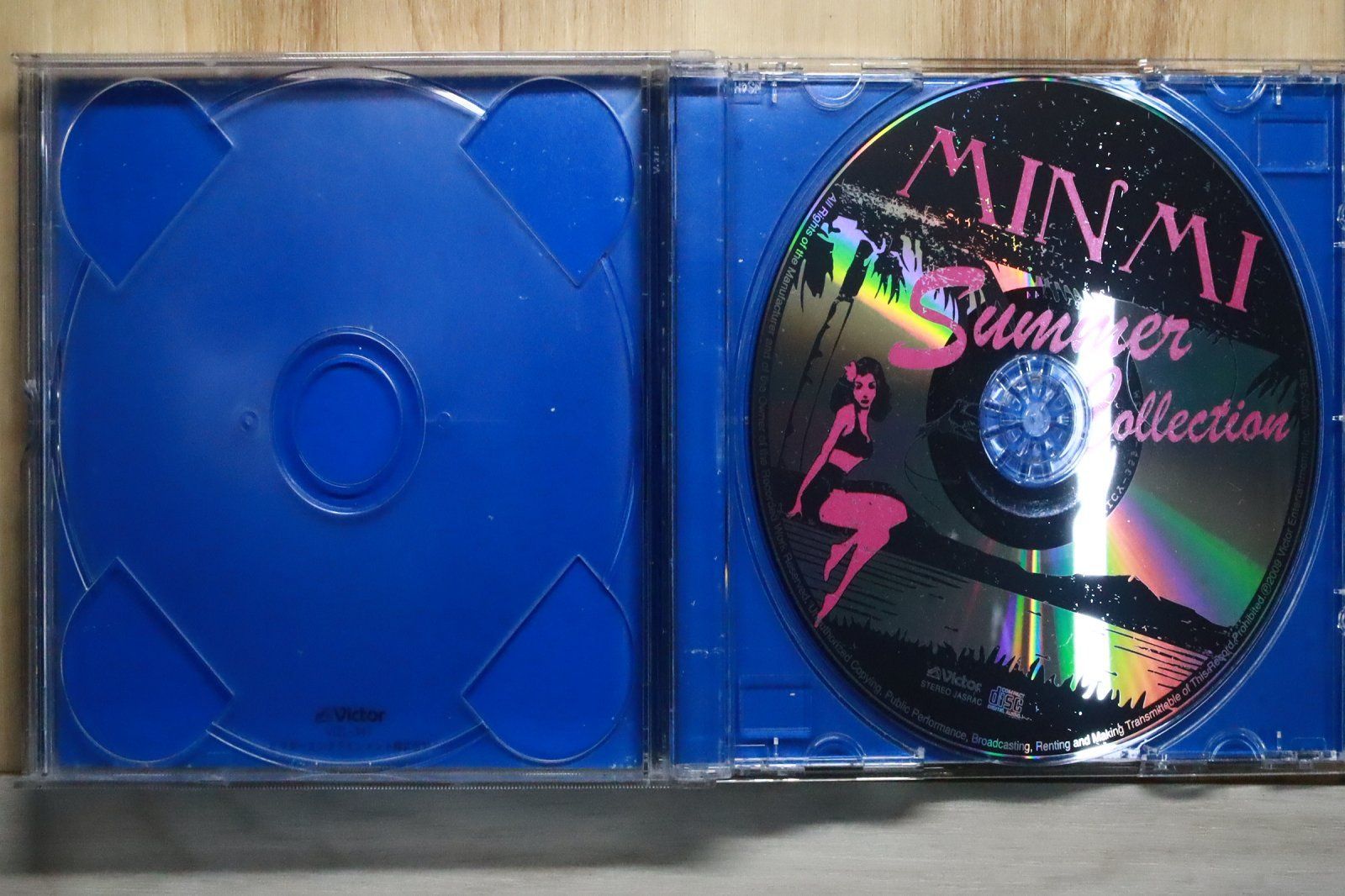国内盤CD☆ミンミ/MINMI□ SUMMER COLLECTION WITH MUSIC CLIPS(DVD付
