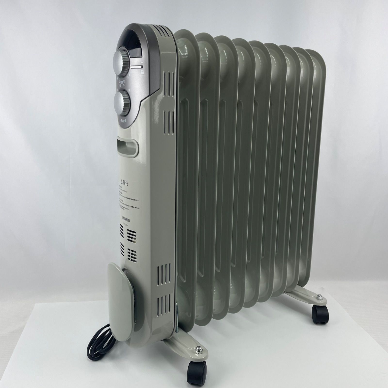 外箱・取扱説明書欠品】山善(YAMAZEN) オイルヒーター(1200/700/500W 3