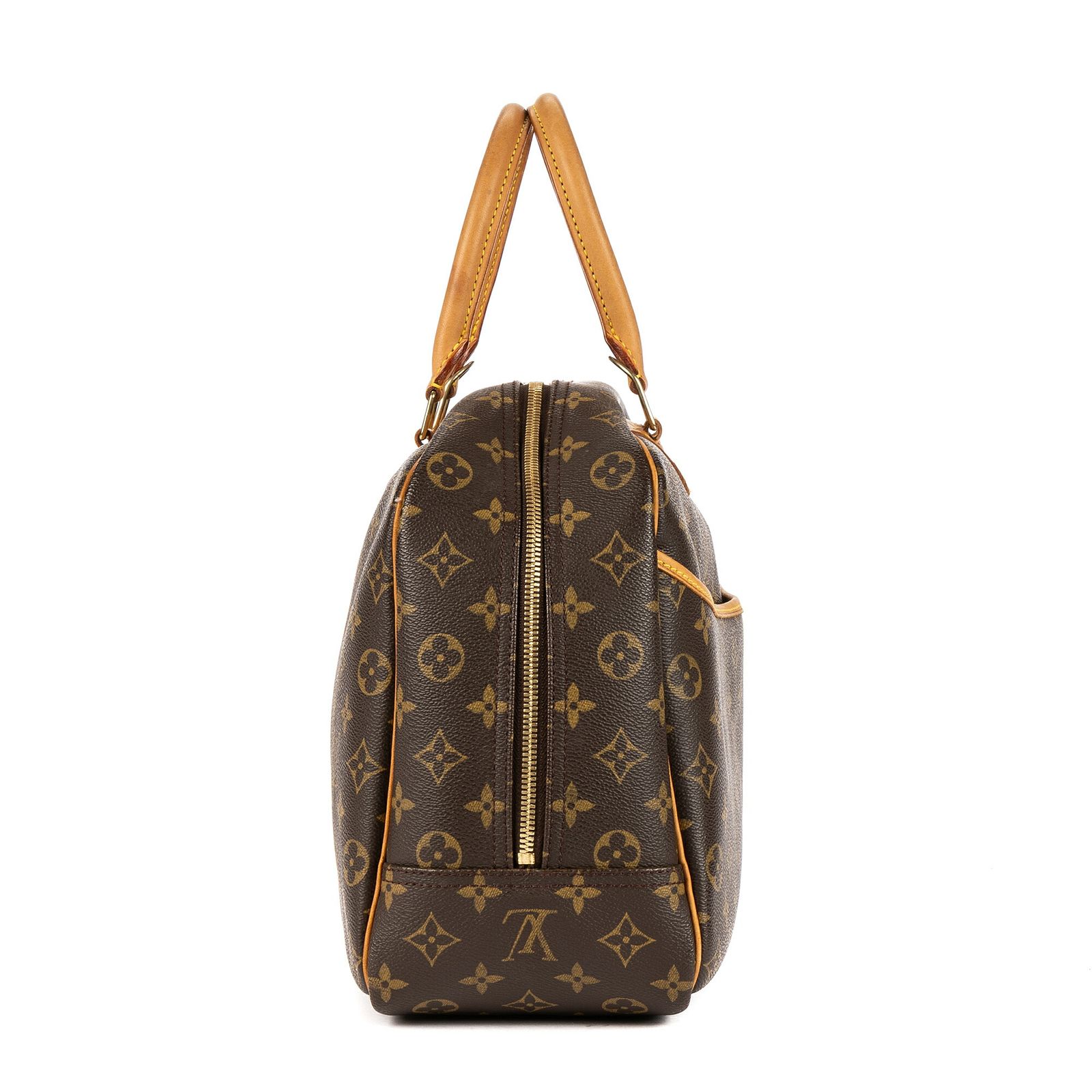 中古] LOUIS VUITTON ルイヴィトンドーヴィル茶色モノグラムキャンバス