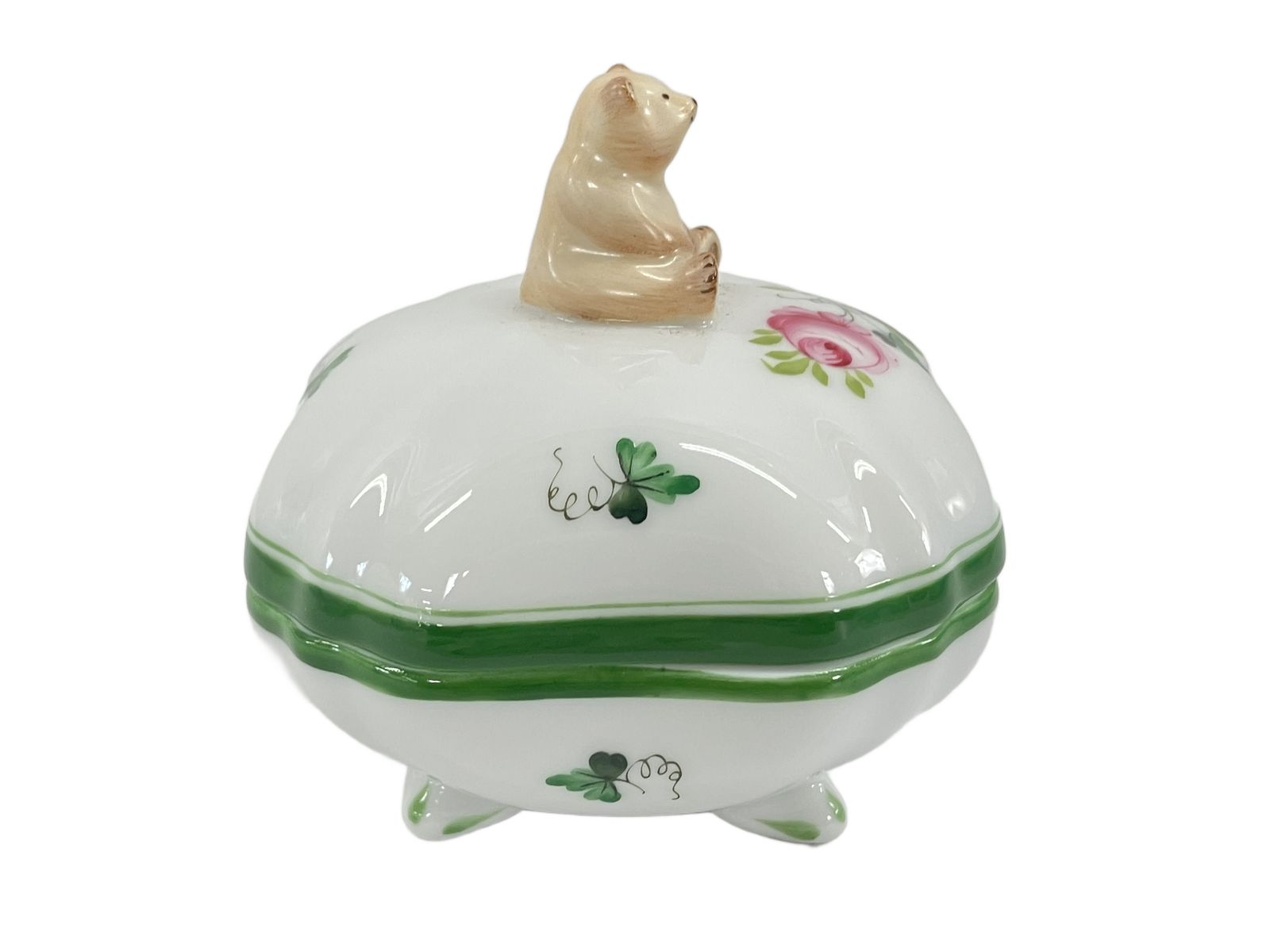 HEREND 06179-0-71 VRH ヘレンド ボンボニエール ウィーンの薔薇 小物