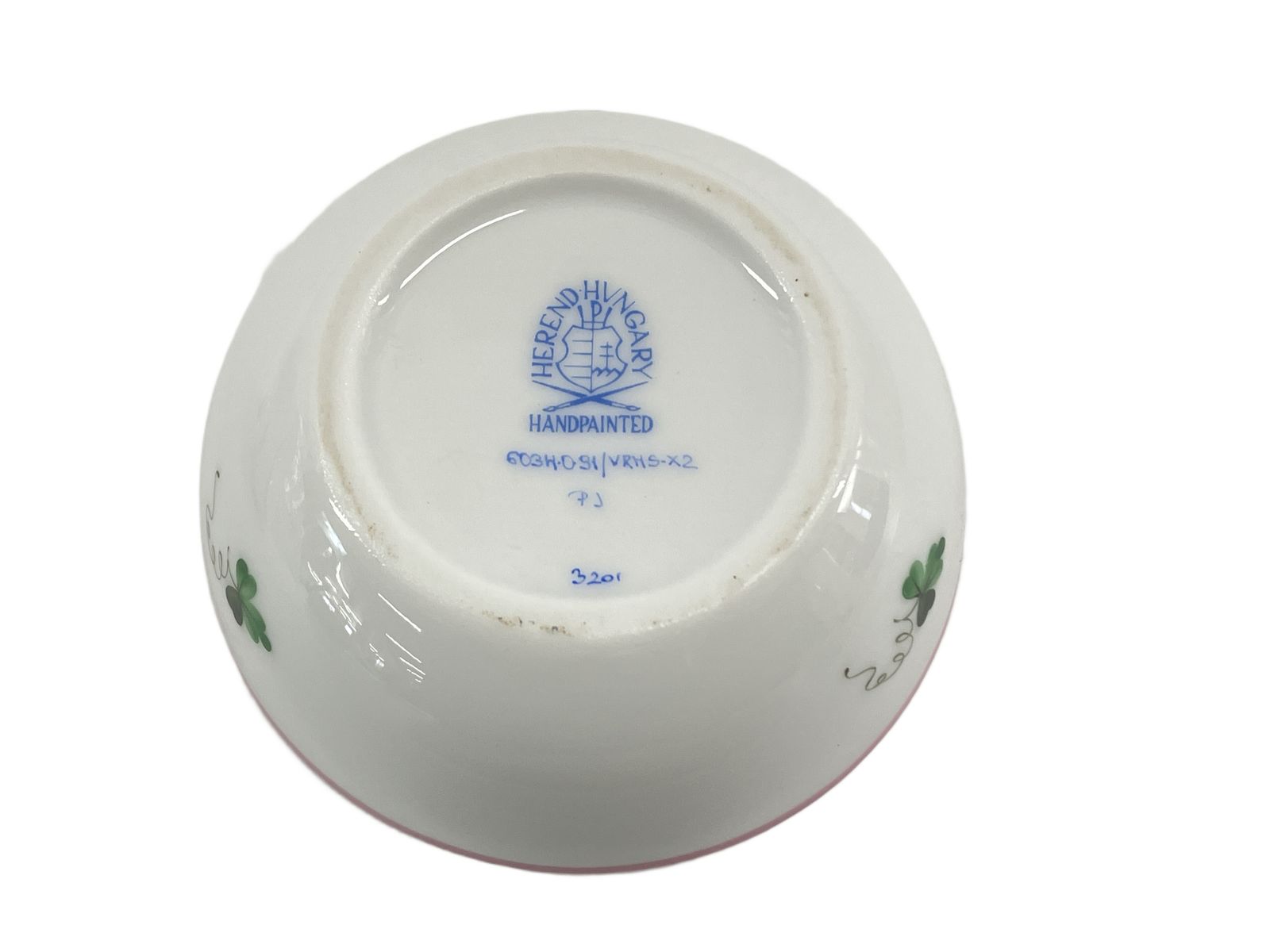 HEREND 6034-0-91 VRHS-X2 ヘレンド ボンボニエール ウィーンの薔薇 犬