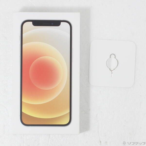 中古品〕 iPhone12 mini 64GB ホワイト MGA63J／A SIMフリー【262