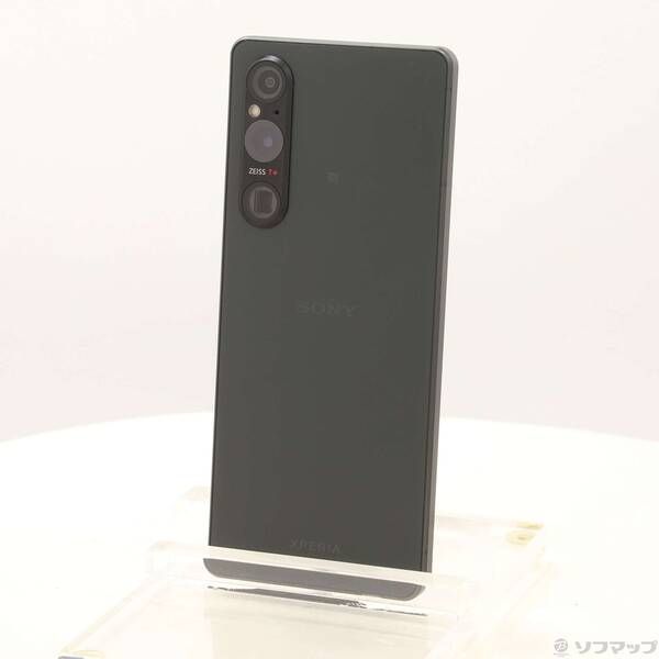 中古品〕 Xperia 1 V 512GB カーキグリーン XQ-DQ44 SIMフリー【262